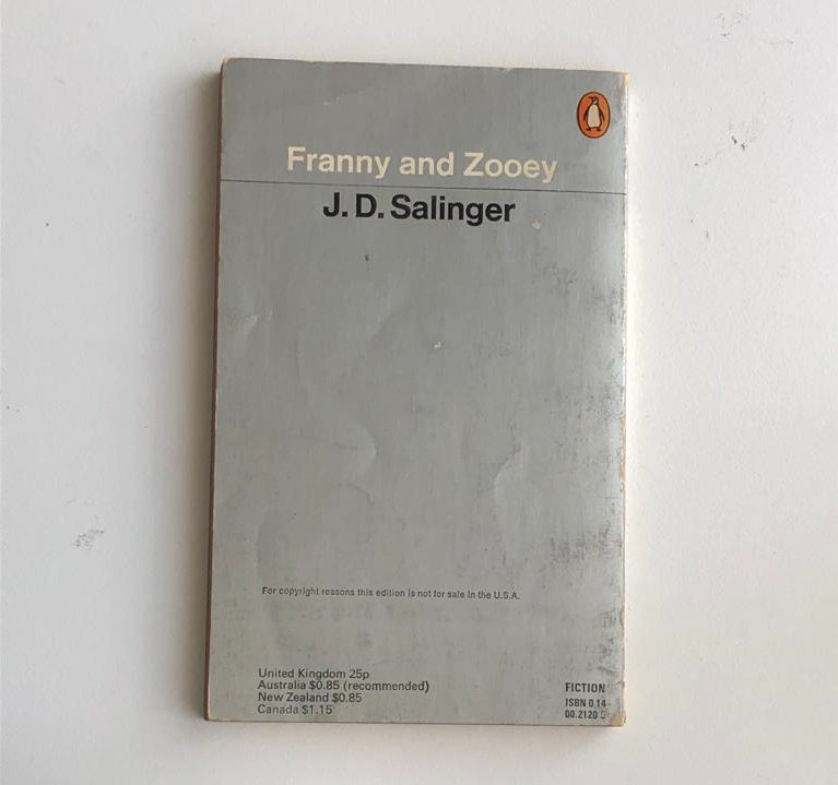 Franny and Zooey - J.D. Salinger
