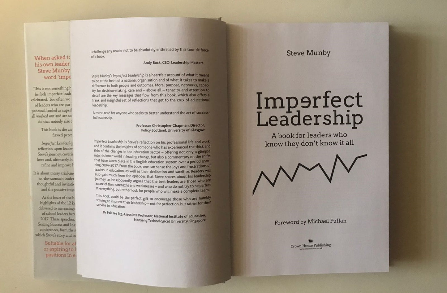 Imperfect leadership - Steve Munby