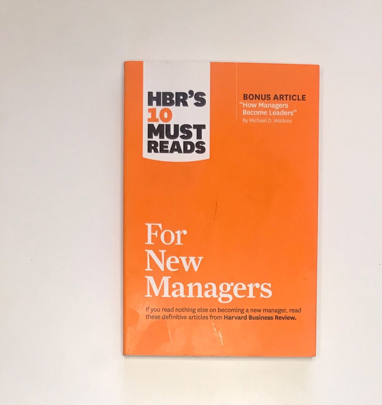 For new managers - HBR's 10 must reads