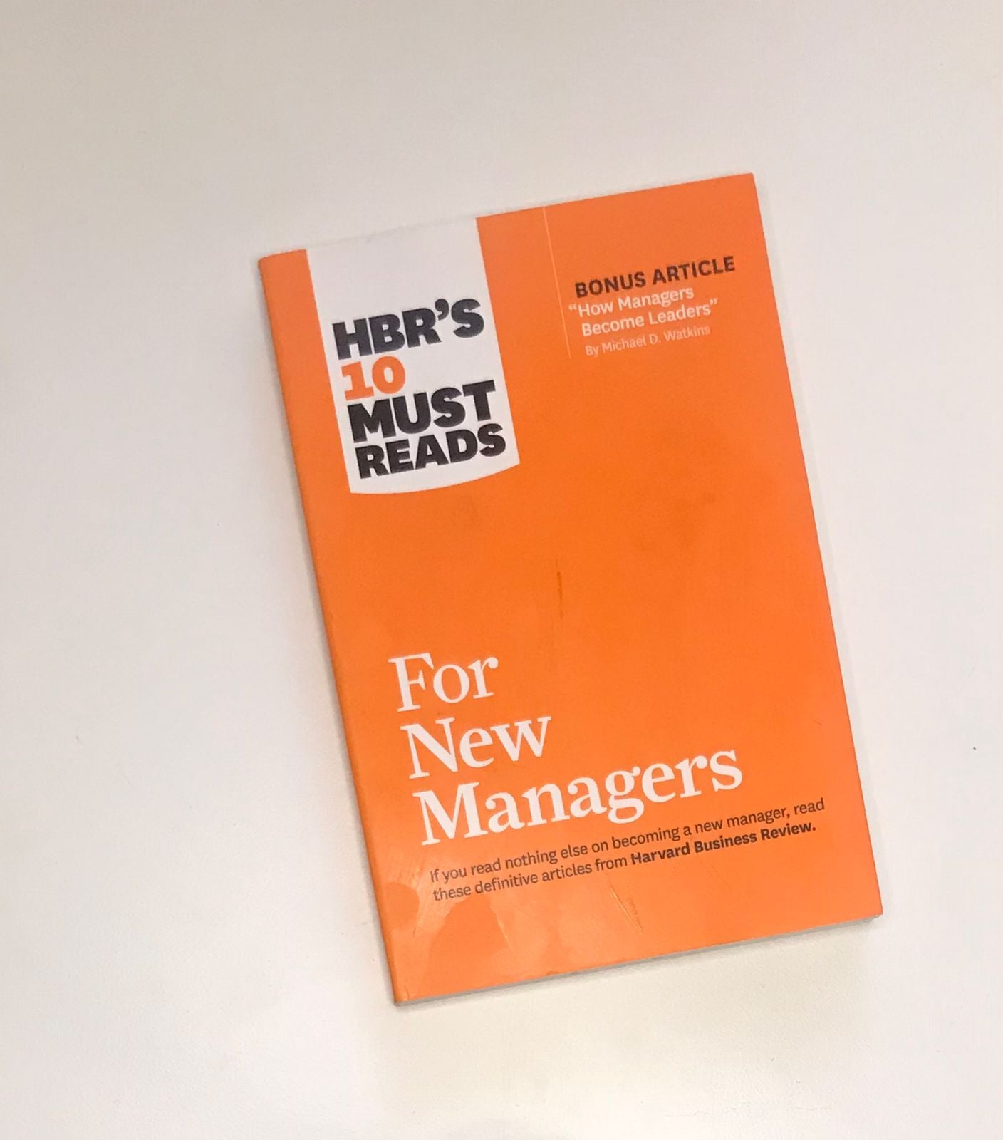 For new managers - HBR's 10 must reads